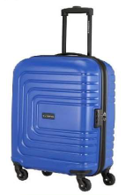 american tourister kam martial suitcase in royal blue color