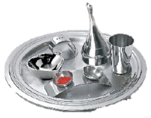 silver thali for diwali gifts